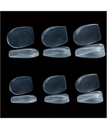 Silicone Gel Height Increase Insoles - 3cm Heel Lifting Inserts for Men | Foot Care & Arch Support Cushion Pads - Buy Online on GoSupps.com