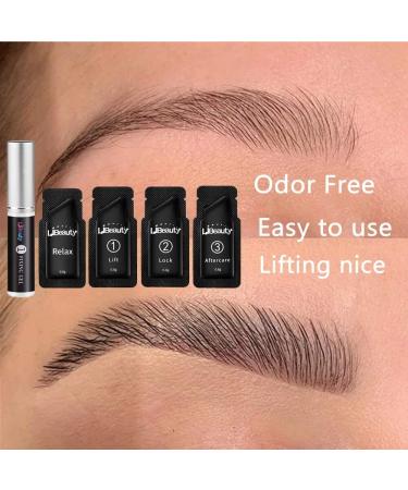 Libeauty Brow Lift & Lamination Kit - 3 Minute Eyebrow Perm for Fuller Brow Look and Curled Eyelashes | Home Perming Kit - Buy Online on GoSupps.com