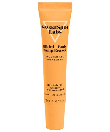 SweetSpot Labs Bikini & Body Bump Eraser | Treat Razor Bumps & Dark Spots | With Essential Ingredients Niacinamide & Bentonite Clay | 0.5 oz Bump Eraser (Pack of 1)