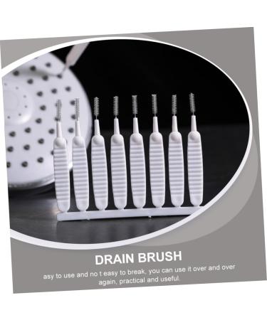 ABOOFAN 60 STK Shower Hole Cleaning Brush - Japanese Style Stainless Steel Pipe Cleaner Tool for Effective Drain & Shower Head Maintenance - Buy Online on GoSupps.com