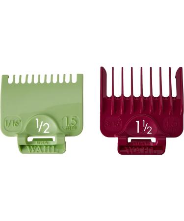 Wahl Color Pro Hair Clipper for Men - Complete Family Kit with Accessories Perfect for Travel - 10 Colorful Guards Scissors & Comb Included - Buy Online on GoSupps.com
