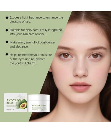futiu Avocado Eye Cream - Enhances Elasticity Around The Eyes Reduces Fine Lines And Puffiness Deeply Hydrates And Provides Long-lasting Moisture(41pcs) - Buy Online on GoSupps.com