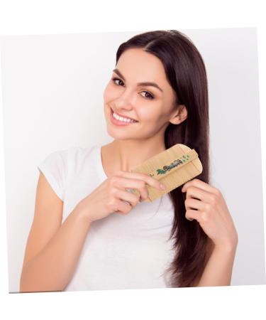 2 pi ces Peigne Dents Denses Double Face Bambou Peigne Portable pour Soin Du Chevelu et limination des Pellicules L ger pour Usage Domestique et Voyage - Buy Online on GoSupps.com
