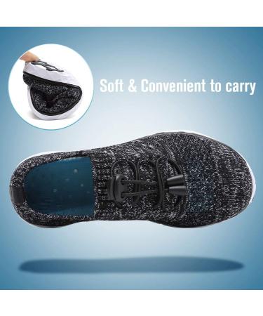 EQUICK Kids Water Shoes - Lightweight Aqua Swim Sneakers for Boys & Girls (Black, Toddler/Little Kid/Big Kid) - Buy Online on GoSupps.com