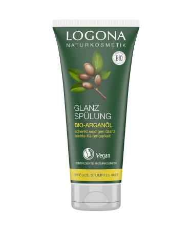LOGONA Natural Cosmetics Shine Conditioner Organic Argan Oil 200 ml (1 pack) - Buy Online on GoSupps.com