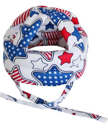 Baby Safety Helmet | Adjustable Infant Head Protective Hat for Crawling, Walking & Playing | Soft & Comfortable | Ages 6 Months - 6 Years (Colorful Stars) - Buy Online on GoSupps.com