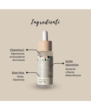 OPS! Lust - Anti-wrinkle face serum with hyaluronic acid vitamin C and aloe vera for the eye lip and d collet area. Made in Italy 30 ml - Buy Online on GoSupps.com
