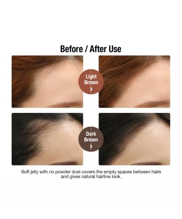 So Natural Hair Line Cover Cushion - Dark Brown - Cover Up Soft Cream Jelly Texture - Buy Online on GoSupps.com