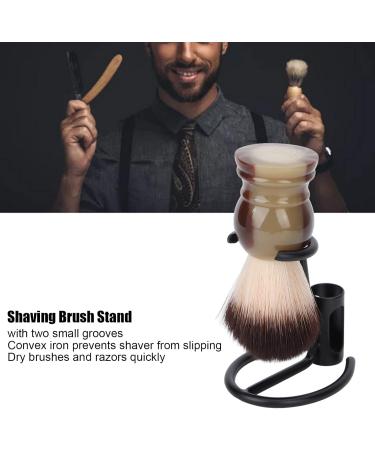 Premium Stainless Steel Razor & Brush Holder Stand - Non-Slip Portable Shaving Solution for Bathroom Countertops | International Shipping - Buy Online on GoSupps.com