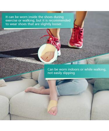 Soft Silicone Pinky Toe Bunion Corrector with Anti-Slip Strap for Pain Relief - Toe Cushions for Calluses, Corns & Blisters - Buy Online on GoSupps.com