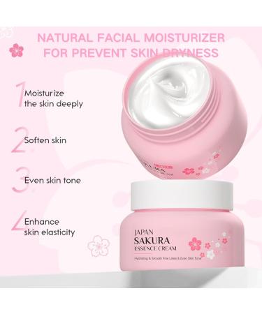 Sakura Skin Care Set | 10-Piece Women's Gift Set with Cream Serum Eye & Lip Masks | Perfect Skin Care Routine Kit - Buy Online on GoSupps.com