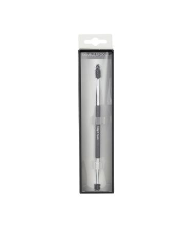 Nanshy Spoolie Double-Ended Eyelash & Eyebrow Brush | Vegan & Cruelty-Free | Perfect for Eyelash Extensions & Natural Lashes | Black Onyx - Buy Online on GoSupps.com