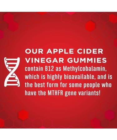MaryRuth Organics Apple Cider Vinegar Gummies - 30 Day Supply for Immune Support - Vegan & Non-GMO - Buy Online on GoSupps.com