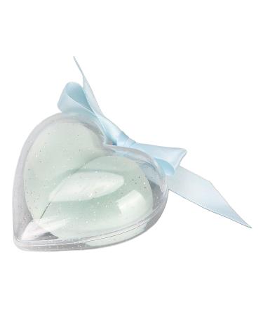 Zetiling Heart Shaped Makeup Sponge - Light Blue 2 Pack | Flawless Skin Texture & Easy Blending - Buy Online on GoSupps.com