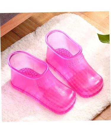 Healeved 1 Pair Foot Bath Shoes Creative Foot Soak Shoes Foot Bath Bucket Shoes Foot Washing Shoes Foot Bath Container Convenient Foot Soak Shoes Foot Soak Bucket Boots Foot Soaking Shoes 26.3x11cm Rosy - Buy Online on GoSupps.com