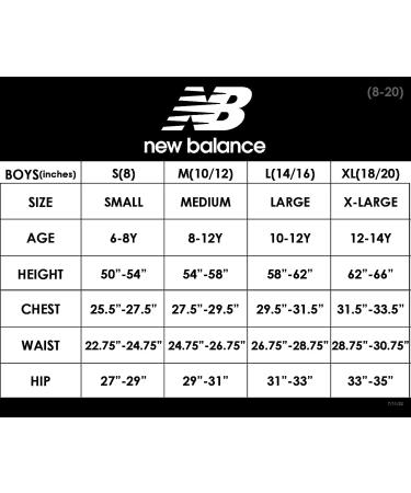 New Balance Boys' Thermal Waffle Knit Long Sleeve T-Shirt - Black (Size 10-12) | Size 4-20 - Buy Online on GoSupps.com