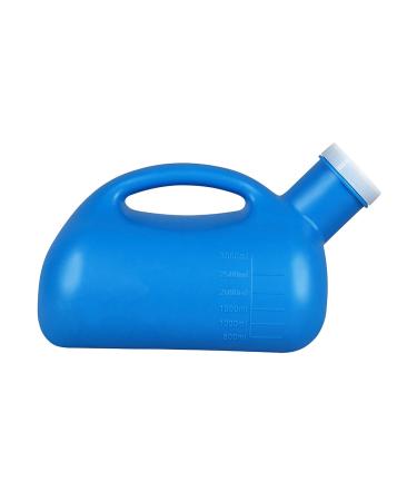 Male Urinal Bottle Male Urinal Portable 2000ML Mens Potty Pee Bottle Collector Travel Toilet