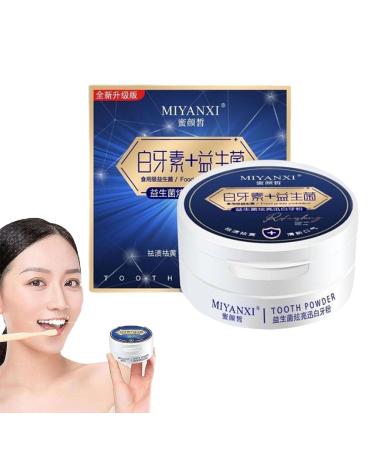 Miyanxi tooth powder Teeth Whitening powder Miyanxi tooth whitening Miyanxi tooth powder stain tooth whitening powder tooth whitening and bleaching powder with visible cleaning effect (1PC)