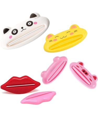 MARKELL Multifunctional Bathroom Toothpaste Squeezer Panda Shape White - Buy Online on GoSupps.com