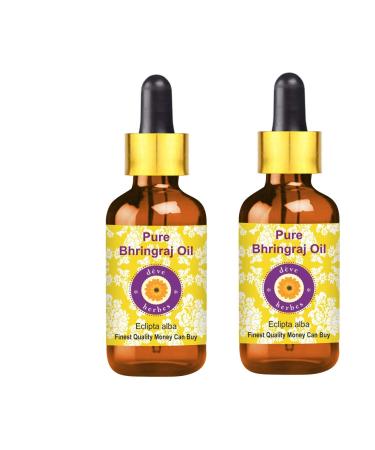d ve herbes Pure Bhringraj Oil (Eclipta alba) with Glass Dropper (Pack of Two) 100ml X 2 (6.76 oz) 3.38 Fl Oz (Pack of 2)