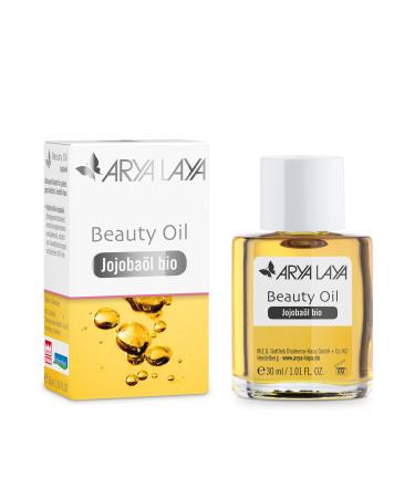 Buy Arya Laya Beauty Oil Jojoba Bio - Vegan Skin Elasticity & Wrinkle Prevention 30ml - Buy Online on GoSupps.com