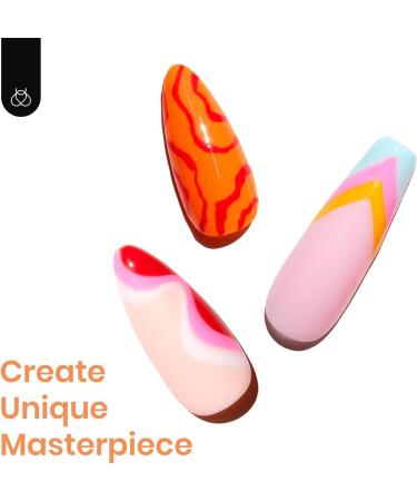 Beetles Gel Polish Set: 36 Colors Free Journey Collection - Pastel Bright Glitter Green Blue Gel Nail Kits with 3Pcs Matte Glossy Top Base Coat - Soak off All Seasons - Buy Online on GoSupps.com