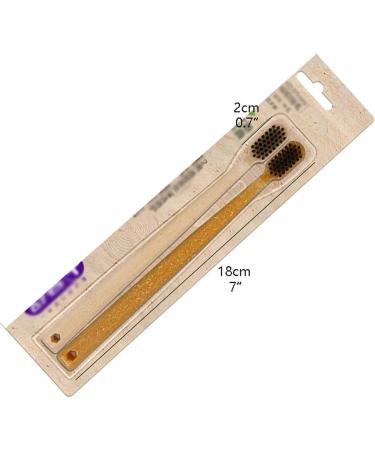 Zumaha Compact BPA-Free Toothbrush - Soft Bristles & Biodegradable Handle - 6-Pack Ergonomic Travel Toothbrush for Men & Women - Buy Online on GoSupps.com
