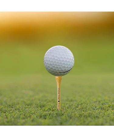 Anniversary Day Gifts for Husband - 3-1/4 inch Wood Golf Tees Bulk - Perfect Wedding Present for Him - Anniversary Gift from Wife/Girlfriend - 1-5 Year White - Buy Online on GoSupps.com