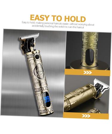 Buy Minkissy Nose & Beard Trimmer - 3 Sets Professional Men's Hair Clippers with Digital Display | Cordless & Versatile Grooming Tools for Men - International Shipping Available - Buy Online on GoSupps.com