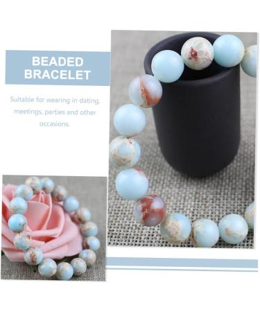 COHEALI 4 Pcs Blue Ball Bracelet Girls Bracelets Chakra Stone Beads Design Bracelet Tibet Shoushan Stone As Shownx2pcs 16X16CMx2pcs - Buy Online on GoSupps.com