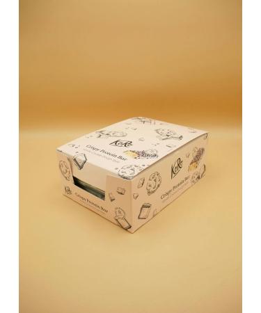 KoRo - Crunchy cookie dough vanilla protein bar 12 x 60 g - Buy Online on GoSupps.com