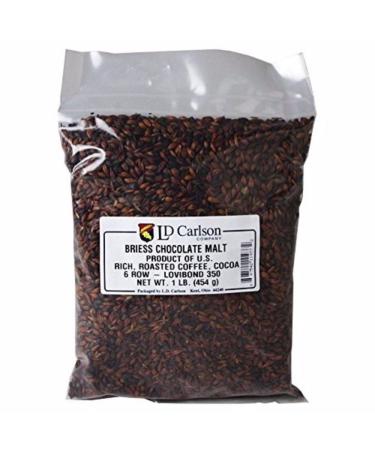 Briess Chocolate Malt 1 lb - Dark Roasted Brewer's Grain for Homebrewing - Buy Online on GoSupps.com