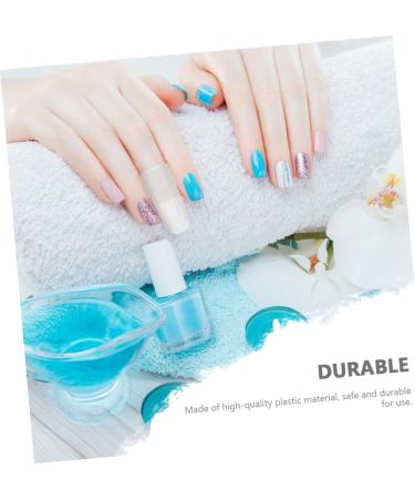 Mipcase 90 Pcs Nail Case Nail Painting Tool Nail Polish Covers Nail Paint Protector Nail Varnish Shield Nail Polish Varnish Tip Nail Tool White Safety Mask Manicure Plastic 4x2cmx3pcs Whitex3pcs - Buy Online on GoSupps.com