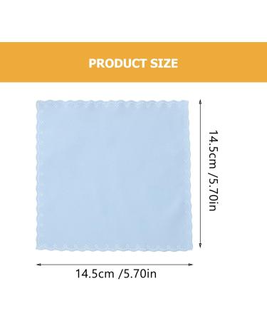 ULTECHNOVO 50pcs Flannel Lens Cleaning Cloths - Double Sided Eyeglass & Screen Cleaner Wipes for Glasses & Lenses - Premium Fiber Wipe for Optimal Cleaning - Buy Online on GoSupps.com