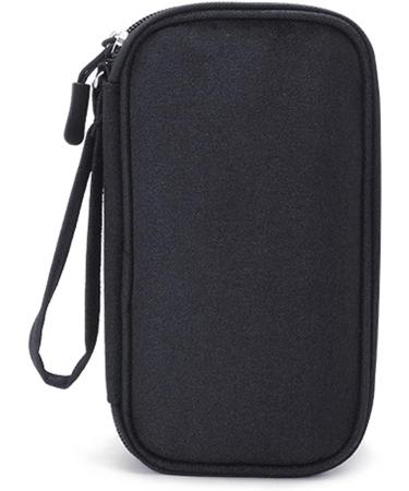 WiDEORnate Diabetes Travel Storage Bag - Carrying Case for Insulin Pens, Glucose Meter, and Supplies (Black) - Buy Online on GoSupps.com