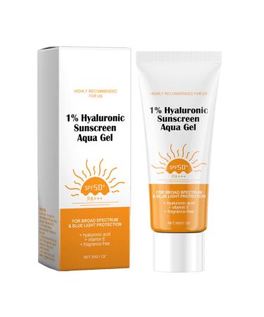 WJnflQN SPF SunscreenLightweight Sunscreen 30g Moisturizing Lotion Waterproof Natural for Daily Use Travel Sports Makeup and Outdoor Activities