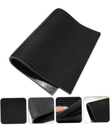 SKISUNO 1pc Non-Slip Hair Cutting Tool Salon Floor Mats Coffee Decor Hot Hair Tool Mat Hair Straightener Mat Black Anti-Skid Mat Barbershop Cushion Storage Pad Thicken Bar Mat PVC 45x30cm - Buy Online on GoSupps.com