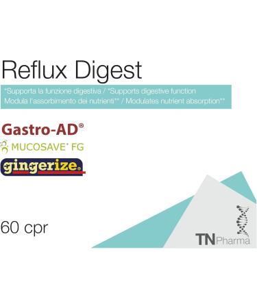 Reflux Digest 60 comprim s compl ment digestif avec soja ferment gingembre figue d'Inde olive hericium sans gluten et lactose - Buy Online on GoSupps.com