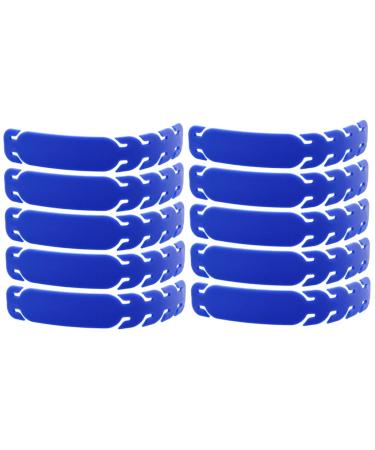 Minkissy 10st extension buckles for ear belt mask I ask headband ear buckle facial facer cover hearing protection ear cushion diy ma extension hooks ear rope buckle with hook holder 11x1.8cm