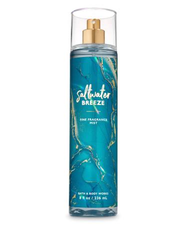 Bath and Body Works Saltwater Breeze Fine Fragrnace Mist 8 Ounce