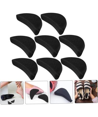 NOLITOY 4 Pairs Reusable Shoe Inserts - Too Big Shoe Toe Plugs & Filler Pads for Men & Women - Ultimate Comfort Front Feet Padding - Black 7X3.5CM - Buy Online on GoSupps.com