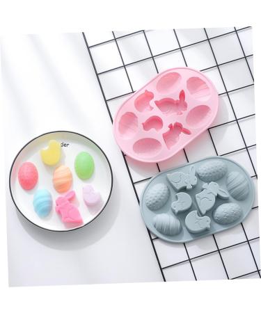 Zerodeko 2pcs Silicone Cake Mold Resin Silicone Molds 3D Chocolate Silicone Easter Silicone Baking Molds Soap - Buy Online on GoSupps.com