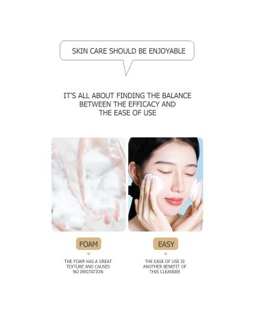 Amino Acid Pure Milk Facial Cleanser - Hydrating Soft Foam for Delicate Skin | 120g International Shipping - Buy Online on GoSupps.com