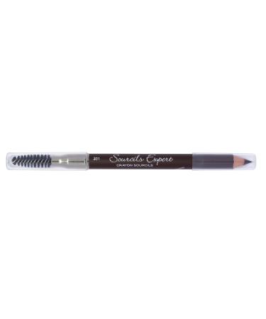 Expert Eyebrow Pencil - Miss Den - 2-In-1 - Redefines & Tames Eyebrows - Shade 530 Brunettes