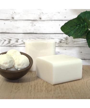 Buy Natural Shea Butter Melt and Pour Soap Base - 2lb Cosmetic Grade for DIY Soap Making | Fast International Shipping - Buy Online on GoSupps.com