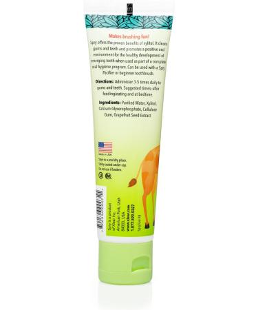 Xlear Spry Kid's Tooth Gel with Xylitol Original Flavor 2 oz Tube - Pack of 4 - Buy Online on GoSupps.com