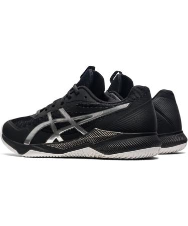 ASICS Men's Gel-Tactic 2 Volleyball Shoes - Black/Pure Silver - Size 7 - Buy Online on GoSupps.com