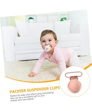 Adorainbow 10-Pack Belt Clips with Duck Beak Buckles - Baby Clothes Accessories | Durable Pacifier Clips & Strap Clamps - Buy Online on GoSupps.com