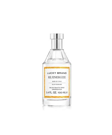 Lucky Brand Re/Energize The New Sustainably-Inspired & Exhilarating Mood-Evoking Unisex Fragrance For Women & Men 3.4 Fl Oz EDT Spray (Pack of 1) Lucky RE/Energize 3.4 Fl Oz (Pack of 1) - Buy Online on GoSupps.com