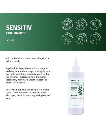  ERASVITAL Gentle herbal shampoo with ectoine - 150 ml - For sensitive dry or irritated scalps - Vegan - Buy Online on GoSupps.com
